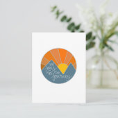 Vind Joy in de Reis Briefkaart (Staand voorkant)