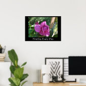 Vind Joy Roos Inspirerend Poster (Thuiskantoor)
