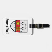 Vind Mijn bagage Gepersonaliseerde Label van Carlo Bagagelabel (Voorkant horizontaal)