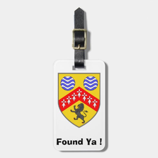 Vind Mijn bagage Gepersonaliseerde Label van het g Bagagelabel (Voorkant verticaal)