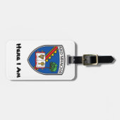 Vind Mijn bagage Specialized County Armagh ID Labe Bagagelabel (Voorkant horizontaal)