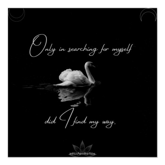 Vind mijn weg Glossy Poster Perfect Poster (Voorkant)