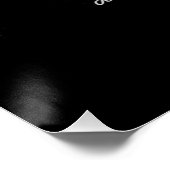 Vind mijn weg Glossy Poster Perfect Poster (Hoek)