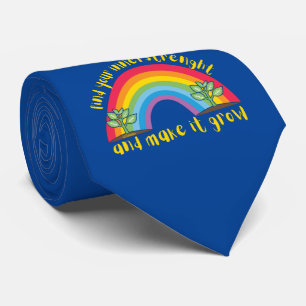 VIND UW BINNERSTRENGHT EN MAAK HET DE regenboog GR Stropdas