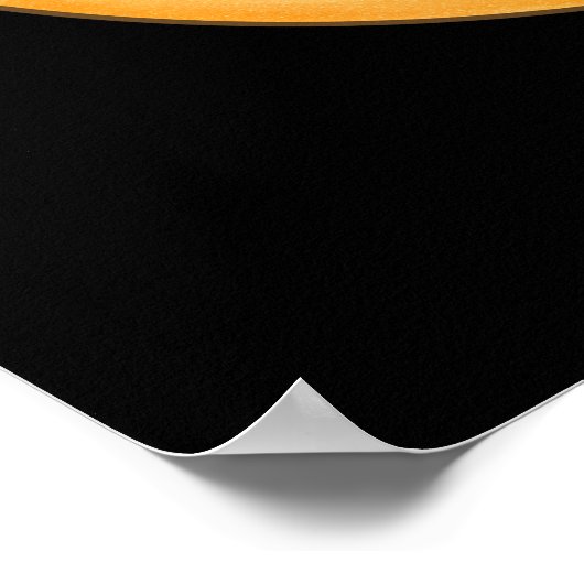 Vind uw Centrum Grappig Donut Pun Dark BG Poster (Hoek)