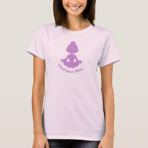 Vind uw Flow T-shirt (Paarse)