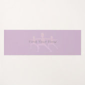 Vind uw Flow Warrior Pose Yogamat (Voorkant (horizontaal))