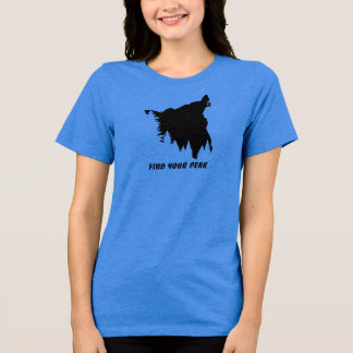 Vind uw piek Tri-Blend shirt