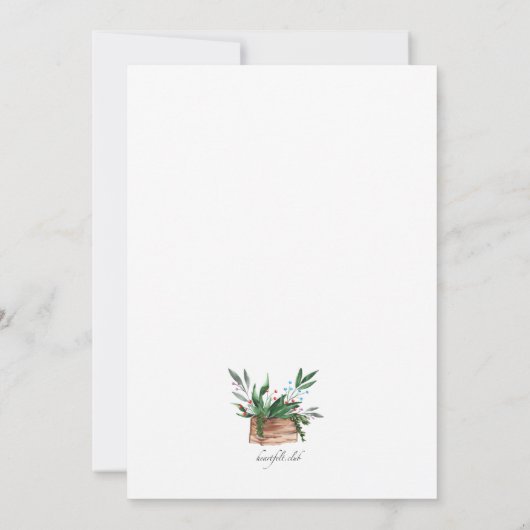 Vind uw weg Uitnodiging (Achterkant)