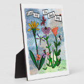 Vind vreugde in de dag | Kunst Fotoplaat (Zijkant)