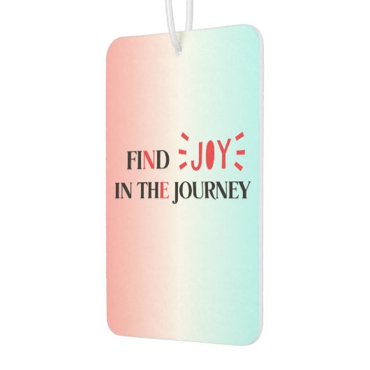 Vind vreugde in de reis | Inspirerend prijsopgave Luchtverfrisser (Links)