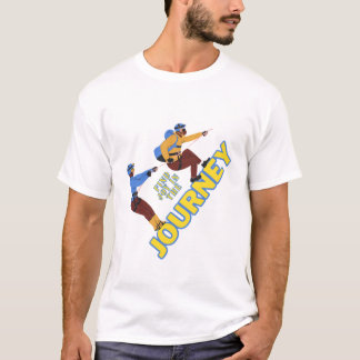 Vind vreugde in de reis Quote T shirt