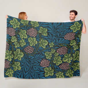 Vine Pattern, William Morris Fleece Deken