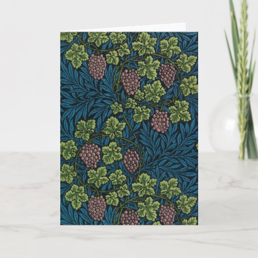 Vine Pattern, William Morris Kaart (Voorkant)