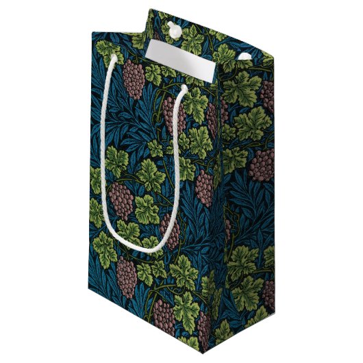 Vine Pattern, William Morris Klein Cadeauzakje (Voorkant Gekanteld)