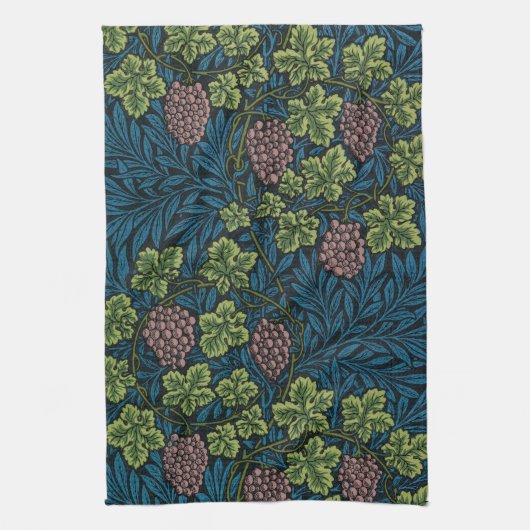 Vine Pattern, William Morris Theedoek (Verticaal)
