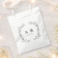 Vine Scroll Wedding Treat Sack, Cookie of Goody