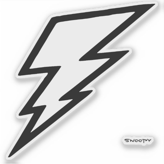 Vinel Thunder Car/ Moto sticker (Devant)