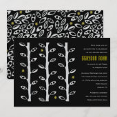 VINES Bar Bat mitzvah Invitation (Devant / Derrière)