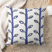 VINES Rouges DESIGN Rétro Pillow Oreiller (Couverture)