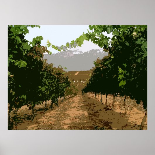 VINEYARD 3 POSTER (Voorkant)