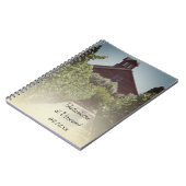 Vineyard en Rustic Red Barn Wedding Notitieboek (Linkerzijde)