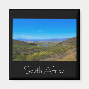 Vineyard Landscape South Africa SA Magnet Magneet