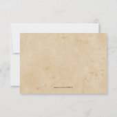 Vineyard Love Grappes Artistiques Réponse Carte RS (Dos)