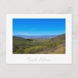 Vineyard Natuur Uitzicht South Africa SA Briefkaar Briefkaart
