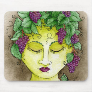 Vineyard Nymph Mousepad 4 Muismat