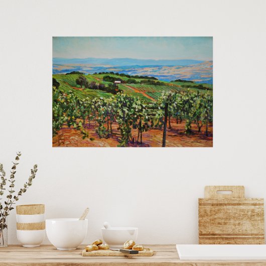 Vineyard print (Keuken)