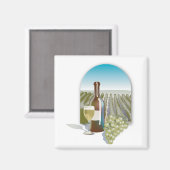 Vineyard Scene Magneet (Voorkant / Achterkant)
