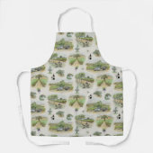 Vineyard Uitzichten Kleur Schort (Voorkant)