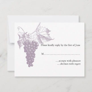 Vineyard Wedding RSVP