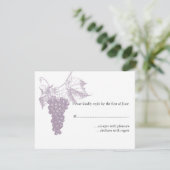 Vineyard Wedding RSVP (Staand voorkant)