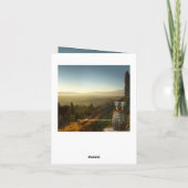 Vineyard Wine Weddenschap Foto bedankt (Achterkant)