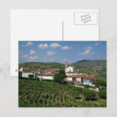 Vineyards, dorp San Miguel, Douro Briefkaart (Voorkant / Achterkant)