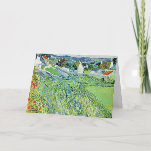 Vineyards in Auvers door Vincent van Gogh Kaart