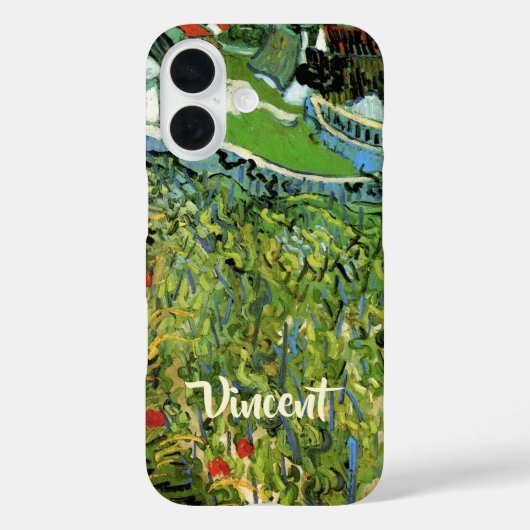 Vineyards met Uitzicht van Auvers van Vincent van Case-Mate iPhone Case (Achterkant)