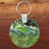 Vineyards met Uitzicht van Auvers van Vincent van Sleutelhanger (Voorkant)