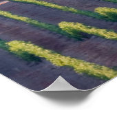 Vineyards van de Russische riviervallei Poster (Hoek)