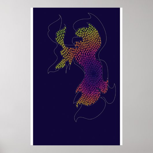 Vingende luis poster (Voorkant)