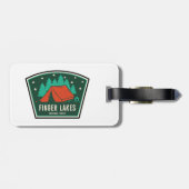 Vinger Lakes National Forest Camping Bagagelabel (Achterkant horizontaal)