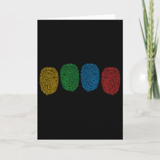 Vingerafdruk Autisme Bewustzijn Neurodiversiteit A Kaart