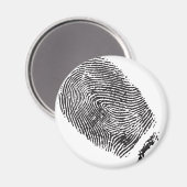 vingerafdruk magneet (Voorkant / Achterkant)