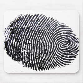 vingerafdruk muismat