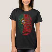 Vingerafdruk Proud Portugese Roots