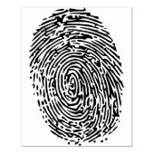 Vingerafdruk Rubber Kunststempel Rubberstempel (Afrduk)