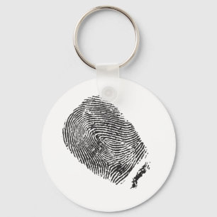 vingerafdruk sleutelhanger