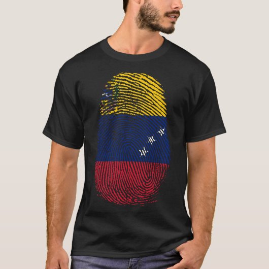 Vingerafdruk - Venezuela T-shirt (Voorkant)